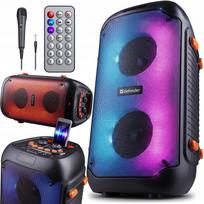 Belaidė Bluetooth kolonėlė su karaoke funkcija