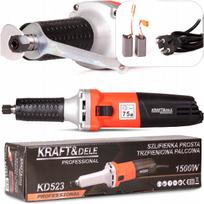Tiesinis šlifuoklis 6 mm 1500 W su reguliuojamu sukimu