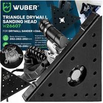 Kampinio šlifuoklio trikampio disko adapteris WUBER