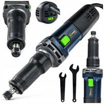 Tiesioji frezavimo staklių šlifuoklis, 7000–34000 RPM, 6 mm kotas