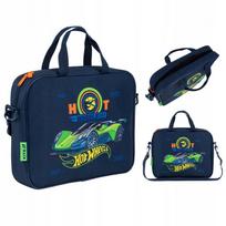 Dokumentų segtuvas berniukams su rankena, plastikinis, Hot Wheels Kite