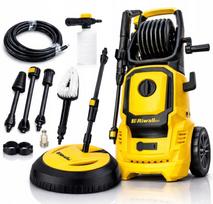Aukšto slėgio plovimo įrenginys Riwall PRO REPW 155 SET, 150 bar, su priedais