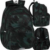 Mokyklinė kuprinė CoolPack Hexagon Pick Trace Technic žalia