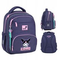 Ortopedinė kuprinė mergaitėms 6-10 m. Kuromi Kite violetinė