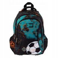 Mokyklinė kuprinė 3 skyrių STRIGHT BP-26 Turbo Kick Football