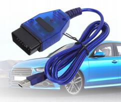 Diagnostinė sąsaja KKL VAG VW Audi Skoda su CD
