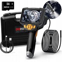 Endoskopinė kamera su ekranu 4.3" HD 32GB 8LED IP67 3.9mm 1m lagaminėlyje