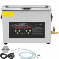Ultragarsinis valymo įrenginys SucceBuy 6L 400W 40KHz nerūdijantis plienas 304