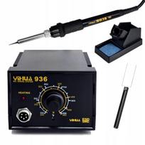 Lituoklio stotelė YIHUA 936, 60W, su SMD griebtuvu, ESD saugi