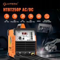 Suvirinimo aparatas HITBOX HBT250P AC/DC HF TIG inverteris 2T/4T