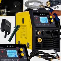 Suvirinimo aparatas MAGNUM MIG 208 ALU SYNERGY TIG MMA 3W1 200A