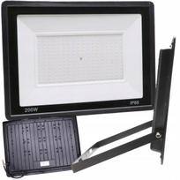 LED halogeninė 200W lauko prožektorius slim