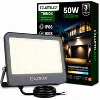 LED lauko prožektorius 50W 5500LM CCT, atsparus vandeniui