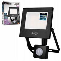 LED halogeninis prožektorius su judesio jutikliu 30W 4500K IP65 lauko