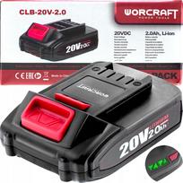 Akumuliatorius LI-ION Worcraft CLB-20V-2.0HC 20V 2000mAh