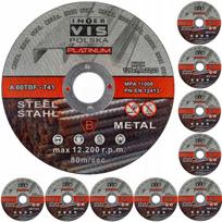 Metalo pjovimo diskai Inox Platnium 125 mm x 1,0 mm, 50 vnt.