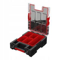 Organizatorius QBRICK SYSTEM ONE M Plus 2.0 su dangčiu, 4 l plastikinė dėžutė