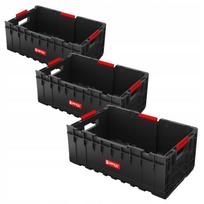Įrankių dėžė QBRICK SYSTEM ONE BOX 2.0, didelė krepšio tipo, 35 l, 3 vnt.