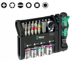 Bitų ir antgalių rinkinys Tool-Check Holder 21 vnt. 05049001001 WERA