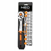 Raktų galvučių rinkinys NEO 10-020 3/8'' 12 vnt.