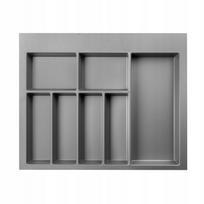 Stalo įrankių dėklas GTV AXISPACE 640x474 mm antracito spalvos, 70 stalčiui