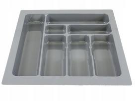 Stalo įrankių dėklas stalčiui BLUM MB AMIX pilkas 411 x 473 mm