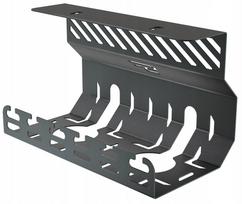 Stalo laidų tvarkyklė, 20 cm, metalinė rankena, juoda