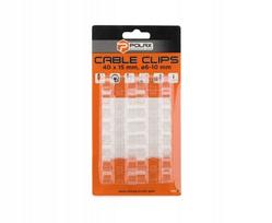 Savaime prilimpanti kabelių laikyklė Ø6-10mm POLAX 37-175