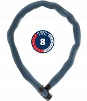 Plieninė spyna ABUS IVERA Cable 7210/110/sl8, metalinė mėlyna