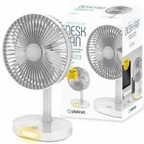 Stalo ventiliatorius PLATINET 3000mAh belaidis