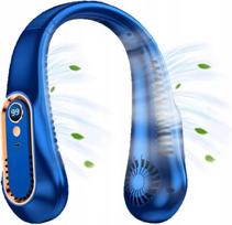 Neck Breeze nešiojamas 5 greičių kaklo ventiliatorius, tylus, pučia į viršų ir žemyn