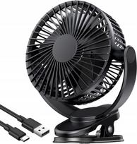 Stalinis ventiliatorius su USB segtuku, 3 greičiai, tylus