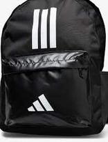 Kuprinė adidas juoda su baltu spaudu, dirbtinės odos kišenė, 27 l C7