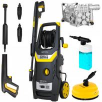 Aukšto slėgio plovimo įrenginys STANLEY 1800W 190ewBAR aliuminio siurblys su terasos šepetėliu