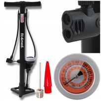Dviračio pompa su manometru 11BAR Dunlop Presta Schrader