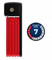 Sulankstoma spyna ABUS BORDO LITE MINI 6055K /60, raudona