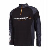 Žvejybiniai marškinėliai Savage Gear Tournament UV 30+ XL dydis