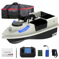 Masalinė valtis LOKEEVAN D19D GPS, 4 konteineriai, 2 kg talpa, 500 m nuotolis, 12000mAh