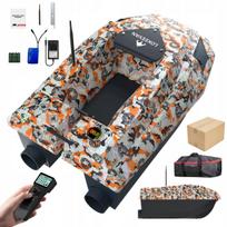 Žvejybos sonarinių masalų laivas 1-32m su dviguba baterija 15600mAh 12V GPS D50E 2.4G