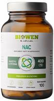 Maisto papildas Biowen NAC N-acetyl-L-cysteine kepenims, 100 kapsulių