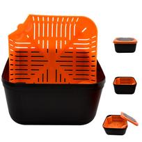 Indelis granulėms mirkyti su sieteliu 1,875 l 17x17x9 cm Feeder