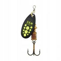 Suktukas Dam Spinner Effzett Standard r.3 Black Yellow 6g