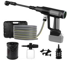 Aukštaslėgis plovimo įrenginys be šepetėlių, suderinamas su Makita 18V, 120 bar, 6in1