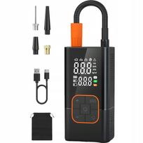 Automobilinis kompresorius ir dviračio pompa su USB-C akumuliatoriumi ir powerbanku