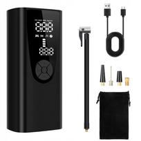 Elektrinis dviračio siurblys, automobilio kompresorius, powerbankas, žibintuvėlis, USB-C