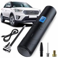 Belaidis kompresorius dviračiui ir automobiliui, su powerbank ir žibintuvėliu, 150Psi