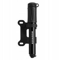 Mini aliumininė dviračio pompa Rideracer, MTB/Road, Schrader/Presta