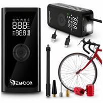 Dviračių kompresorius, elektrinė automobilio pompa, powerbank 5in1