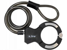 Dviračio užraktas S-LINE VZP305 Handcuff juodas