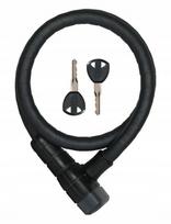 Dviračio spyna ABUS Microflex 6615K/85/15 juoda